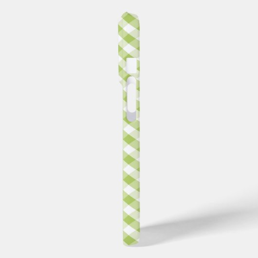 Cute Pastel Green Gingham Pattern Case-Mate iPhone Case (Achterkant / Links)