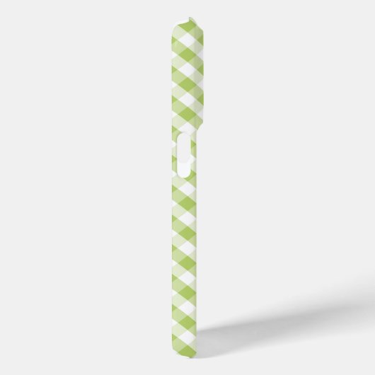 Cute Pastel Green Gingham Pattern Case-Mate iPhone Case (Achterkant / Rechts)