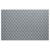 Cute Pastel Grey and White Baby Elephants Pattern Stof (Fat Quarter)