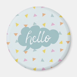 Cute Pastel Hallo Magneet