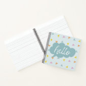 Cute Pastel Hallo Notitieboek (Binnen)