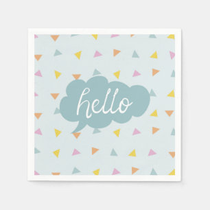 Cute Pastel Hallo Servet