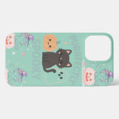 Cute Pastel Halloween Design iPhone Hoesje (Achterkant horizontaal)