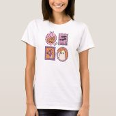 Cute Pastel Halloween Frames T-shirt (Voorkant)