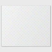 Cute Pastel Hart Verjaardags Inpakpapier (Vlak)