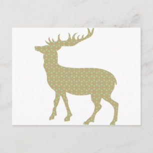 Cute pastel hert briefkaart