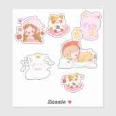 Cute Pastel Kawaii Stickers (Vel)