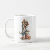 Cute Pastel Kitten Macaron Lover Coffee Mug Koffiemok (Links)