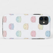 Cute Pastel Kitty Cat Facts Pattern Case-Mate iPhone Case (Achterkant (horizontaal))