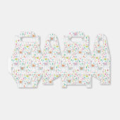Cute Pastel Llama Pattern Bedankdoosjes (Uitgevouwen)