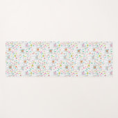 Cute Pastel Llama Pattern Yogamat (Voorkant (horizontaal))