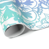 Cute Pastel Mandala Pattern Cadeaupapier (Rol Hoek)