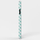 Cute Pastel Mint Gingham Pattern Case-Mate iPhone Case (Achterkant/rechts)