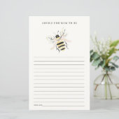 Cute Pastel Mum To Bee Advice For Mum Baby Shower (Staand voorkant)