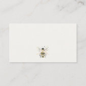 Cute Pastel Mum To Bee Display Shower Baby Shower Informatiekaartje (Achterkant)