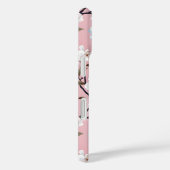 Cute Pastel Pink White Sakura Tree Branch Asian Case-Mate iPhone Case (Achterkant / Rechts)