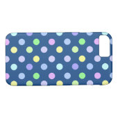 Cute Pastel Polka Dot Pattern Case-Mate iPhone Case (Achterkant (Horizontaal))