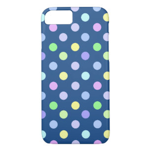 Cute Pastel Polka Dot Pattern Case-Mate iPhone Case