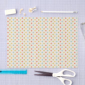 Cute Pastel Polka Dot Pattern Tissuepapier (Craft)