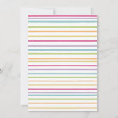 Cute Pastel Pop It Fidget Girls Birthday Kaart (Achterkant)