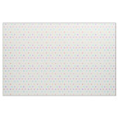 Cute Pastel Rainbow Hearts Pattern Stof (Yard (91,4 cm))