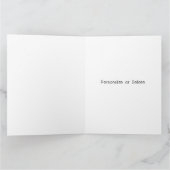 Cute Pastel Rainbow-serie Foto Merry Kerstry Kaart (Binnen)