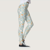 Cute pastel Rainbow Unicorn Pattern Leggings (Rechts)