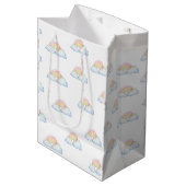 Cute Pastel Regenboog cadeautas (Voorkant Gekanteld)