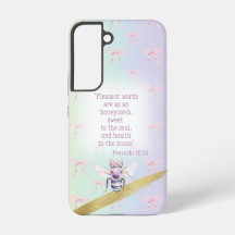 Cute Pastel Regenboog Roze Strik Raster Faith Mauv