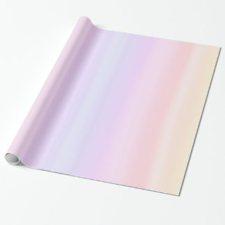 Cute Pastel Roze Blauwe Regeringsgradiënt Cadeaupapier