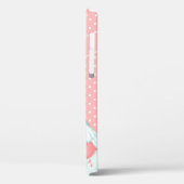 Cute Pastel Stippen Kerstmis Kabouter Hoesje-M Case-Mate iPhone Case (Achterkant / Links)
