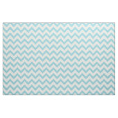 Cute pastel turquoise chevron patroon stof (Fat Quarter)