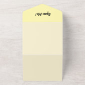 Cute Pastel Verjaardags Tearaway Kaart met Envelop (Buitenkant)