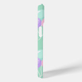 Cute pastelgroene Case-Mate met ballonnen iPhone Case (Achterkant / Rechts)