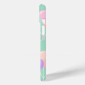 Cute pastelgroene Case-Mate met ballonnen iPhone Case (Achterkant / Links)