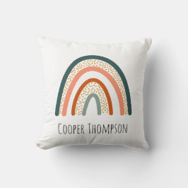 Cute pastelregenboog kussen