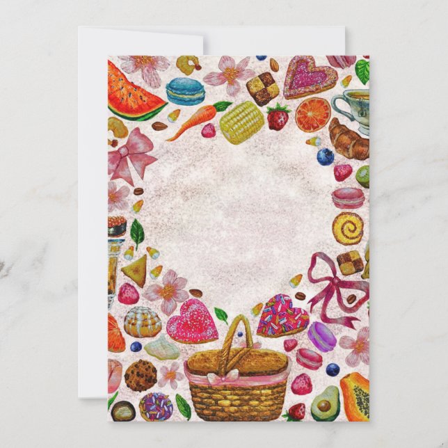 Cute Pastry Confections Sweets (Voorkant)