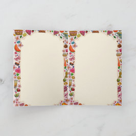 Cute Pastry Confections Sweets Kaart