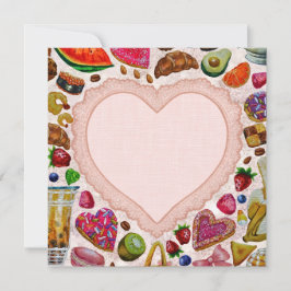 Cute Pastry Confections Sweets Kaart