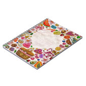 Cute Pastry Confections Sweets Notitieboek (Linkerzijde)