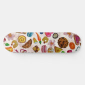 Cute Pastry Confections Sweets Persoonlijk Skateboard (Horizontaal)