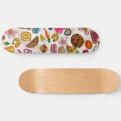 Cute Pastry Confections Sweets Persoonlijk Skateboard (Horizontaal)