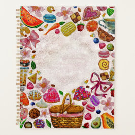 Cute Pastry Confections Sweets Planner