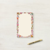 Cute Pastry Confections Sweets Post-it® Notes (Op bureau)