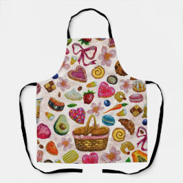 Cute Pastry Confections Sweets Schort