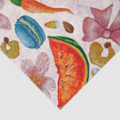 Cute Pastry Confections Sweets Tissuepapier (Detail)