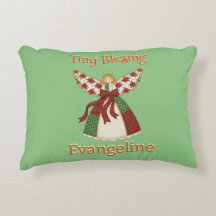 Cute Patchwork Angel – Personalized Baby