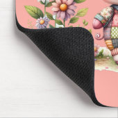 Cute Patchwork Biggetje in Bloementuin Muismat (Hoek)
