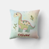 Cute Patchwork Dinosaur Kussen (Achterkant)