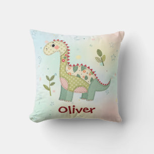 Cute Patchwork Dinosaur Kussen